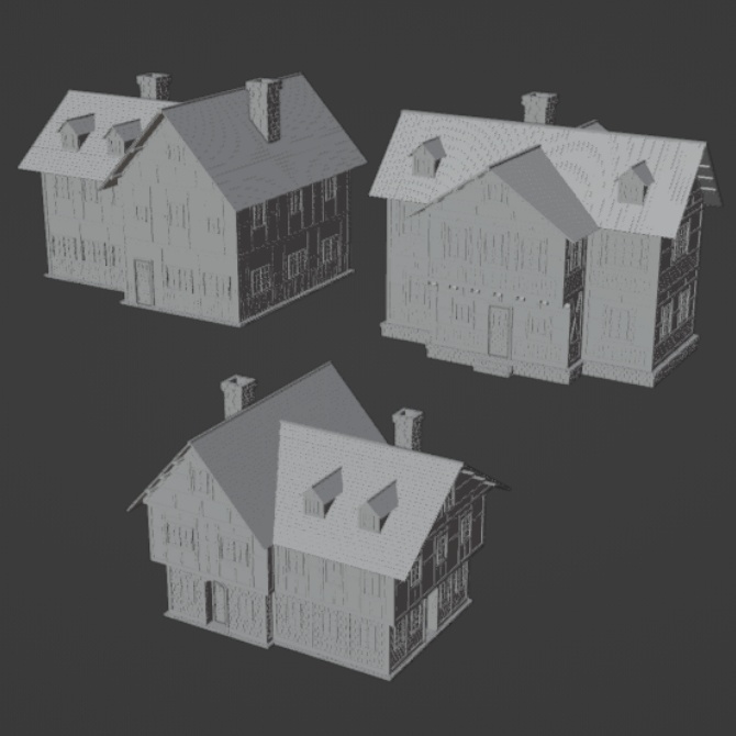 中世の街1 Medieval Town 1