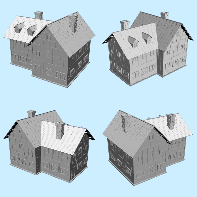 中世の家6 Medieval House 6