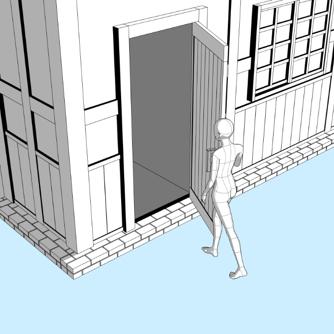 中世の家6 Medieval House 6