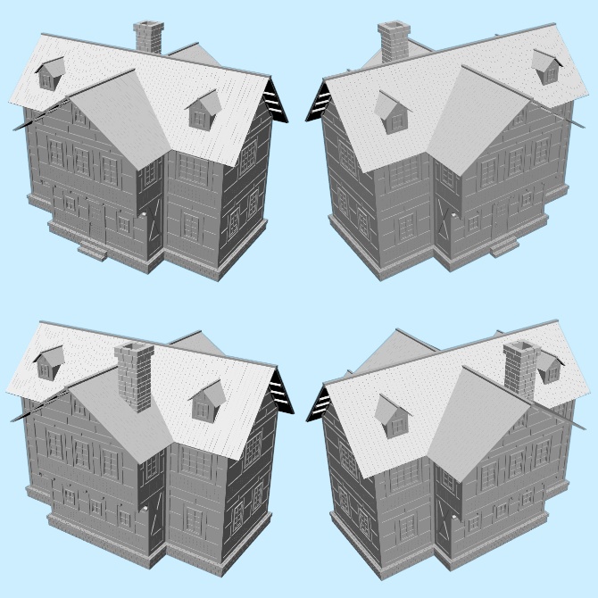 中世の家7 Medieval House 7