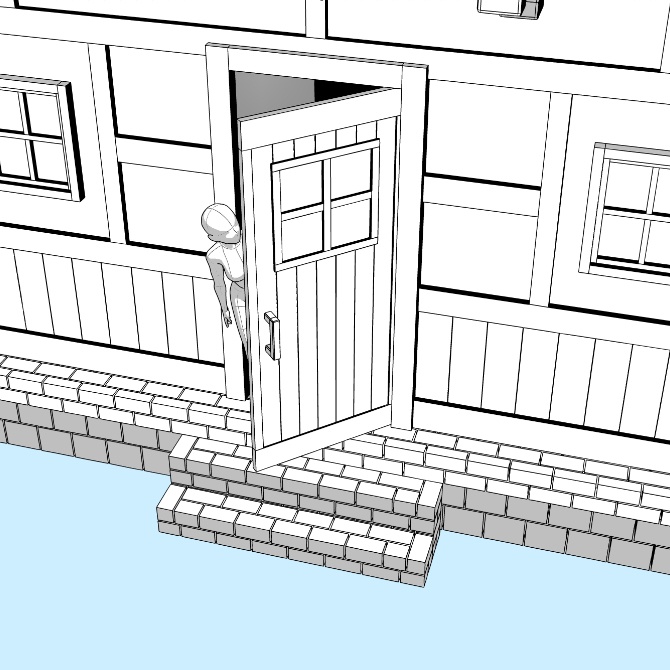 中世の家7 Medieval House 7