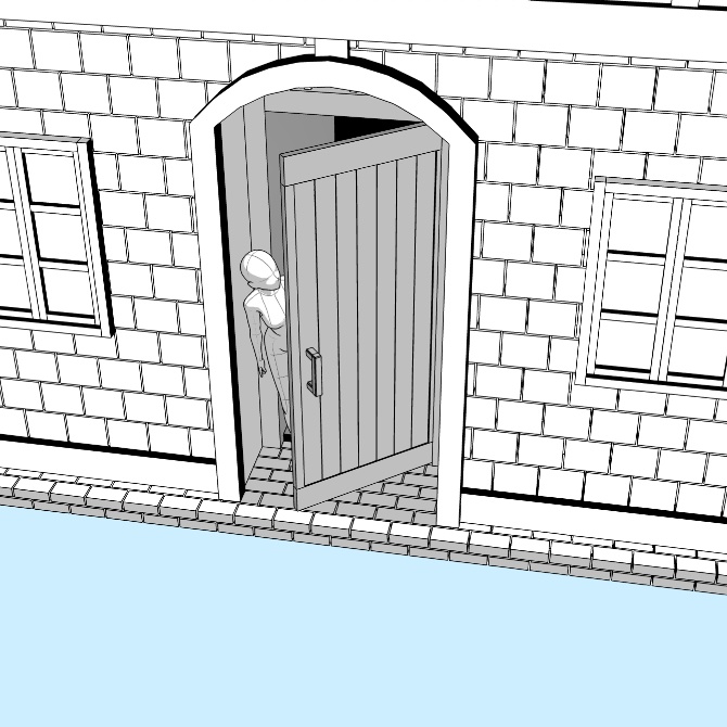 中世の家8 Medieval House 8