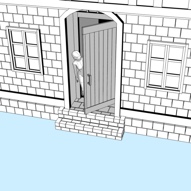 中世の家9 Medieval House 9