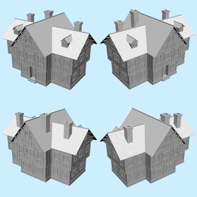 中世の家9 Medieval House 9