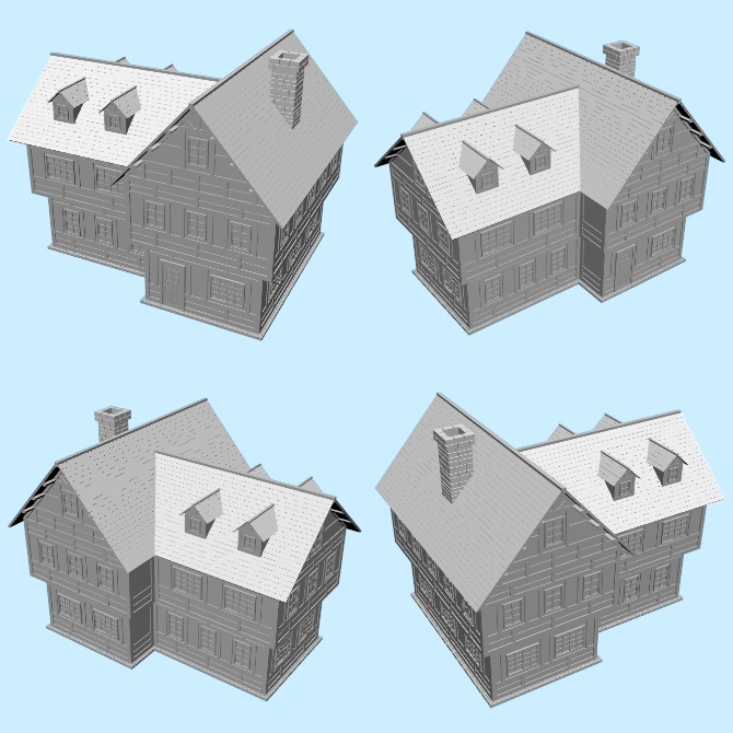 中世の家10 Medieval House 10