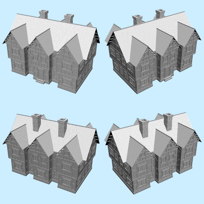 中世の家11 Medieval House 11