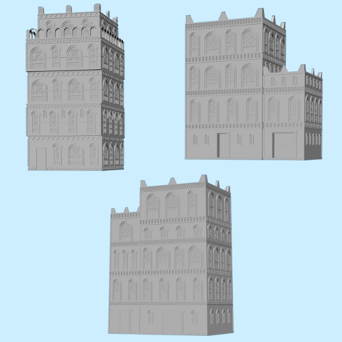 【3D素材】中世アラブの街1【cs3o】