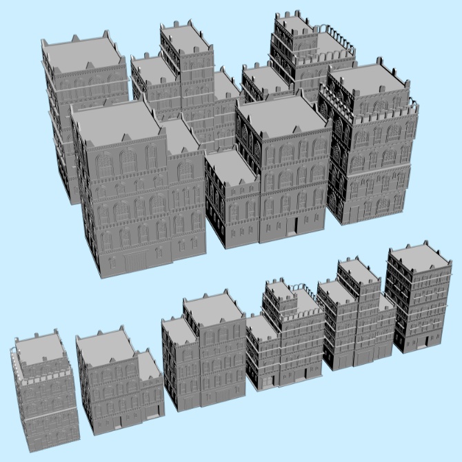 【3D素材】中世アラブの街1【cs3o】