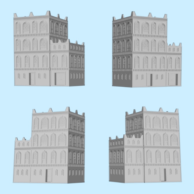 【3D素材】中世アラブの家2【cs3o】