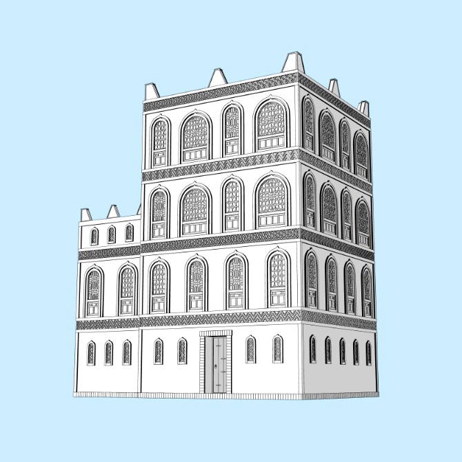 【3D素材】中世アラブの家2【cs3o】