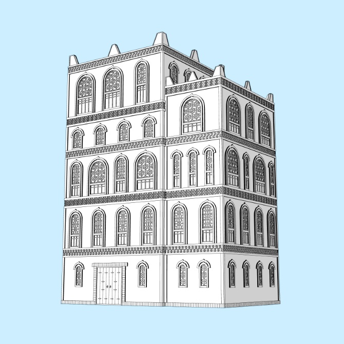 【3D素材】中世アラブの家3【cs3o】