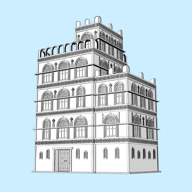 【3D素材】中世アラブの家4【cs3o】