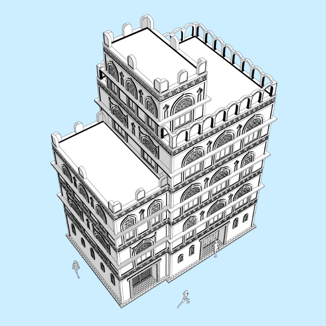 【3D素材】中世アラブの家4【cs3o】