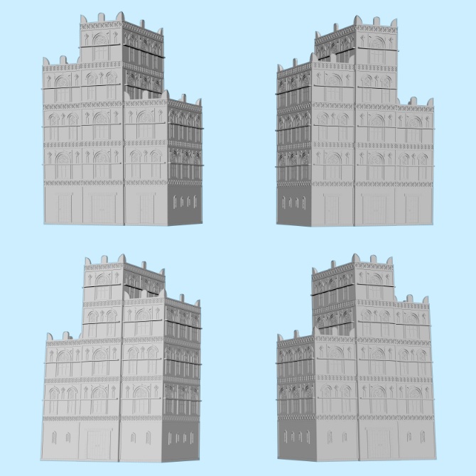 【3D素材】中世アラブの家5【cs3o】