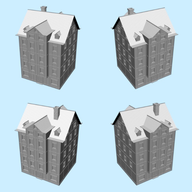 【3D素材】中世の屋敷9【cs3o】