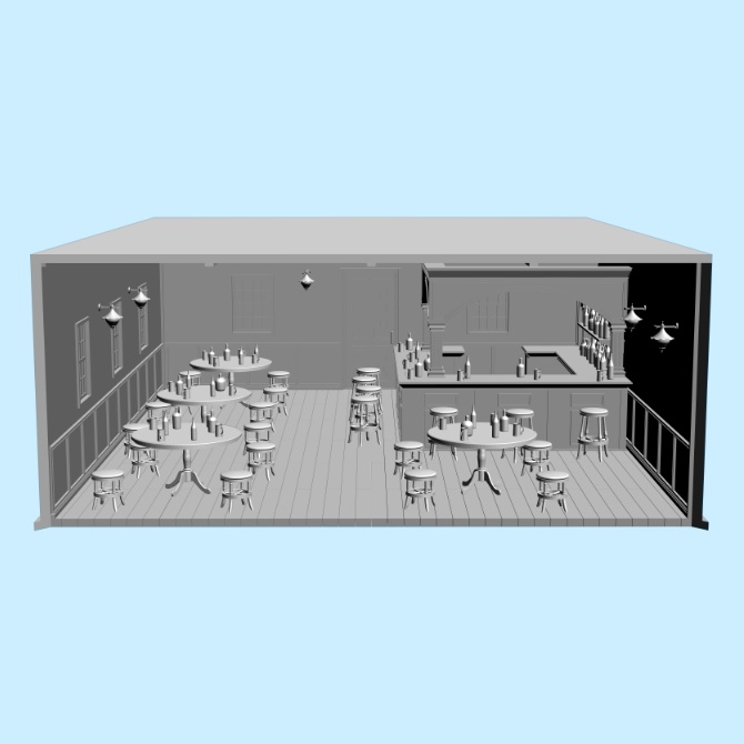 【3D素材】中世の酒場4【cs3o】