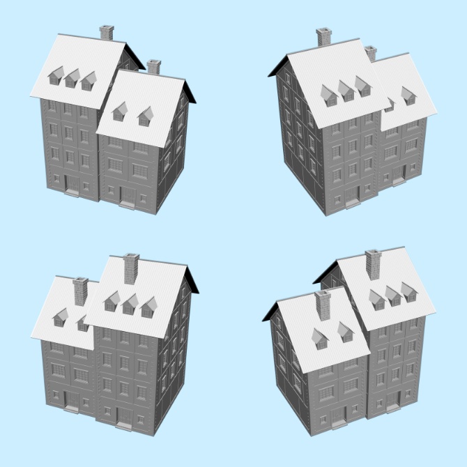 【3D素材】中世の屋敷10【cs3o】