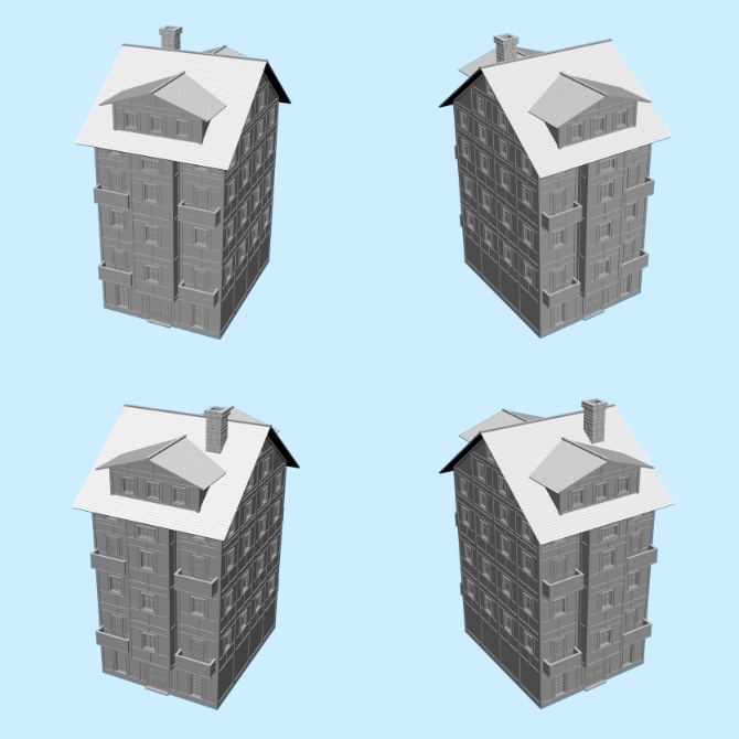 【3D素材】中世の屋敷11【cs3o】