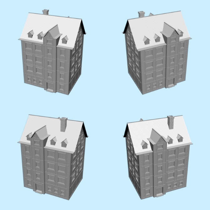 【3D素材】中世の屋敷12【cs3o】