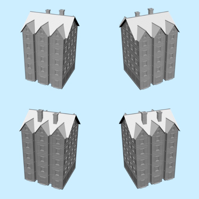 【3D素材】中世の屋敷13【cs3o】