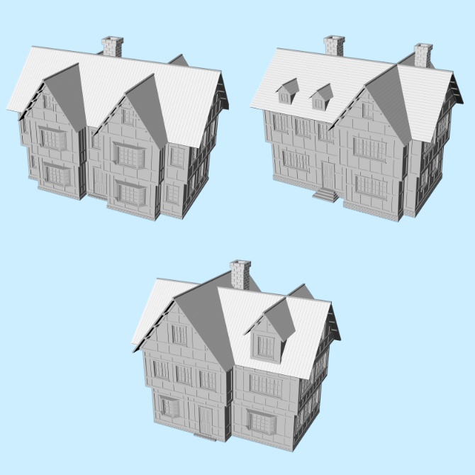 【3D素材】西洋の街2【cs3o】
