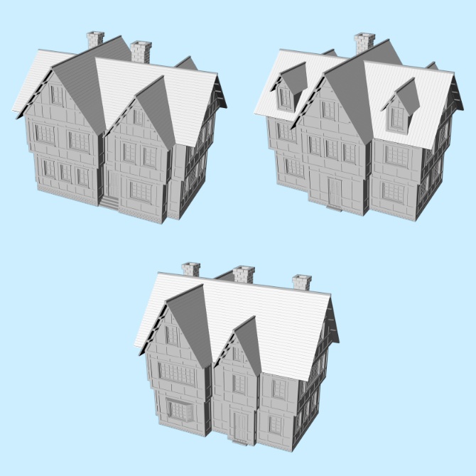 【3D素材】西洋の街2【cs3o】