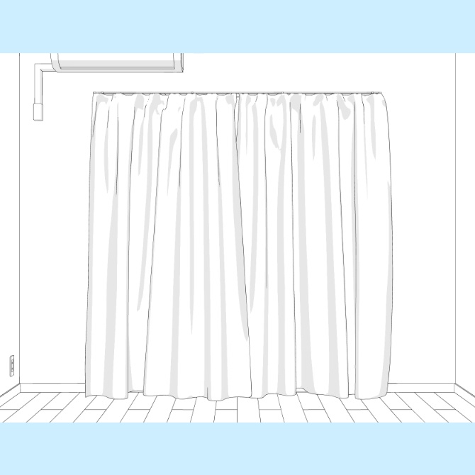 【3D素材】洋室5.5帖1R【cs3o】