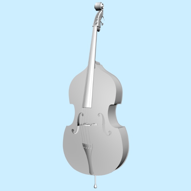 【3D素材】ウッドベース1【cs3o】