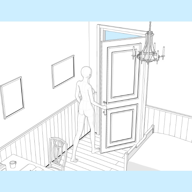 【3D素材】西洋の部屋4【cs3o】