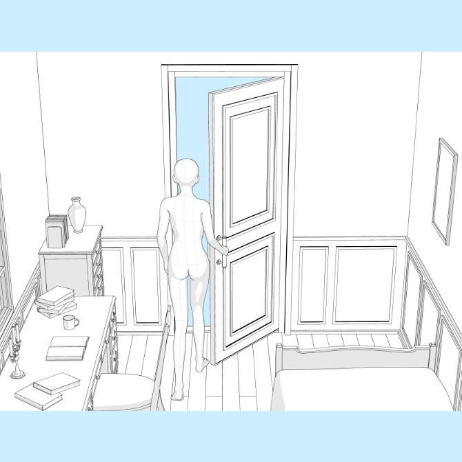 【3D素材】西洋の部屋6【cs3o】