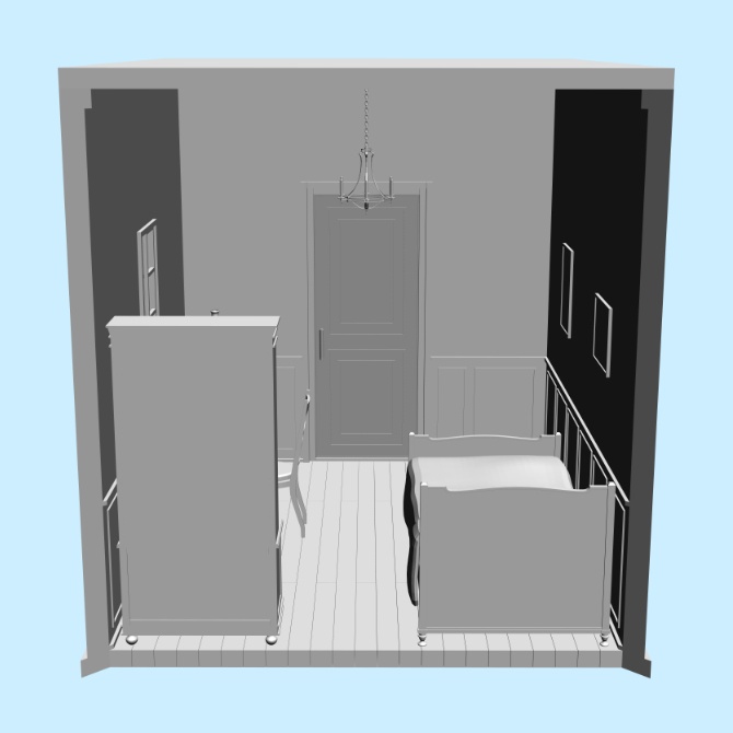 【3D素材】西洋の部屋6【cs3o】