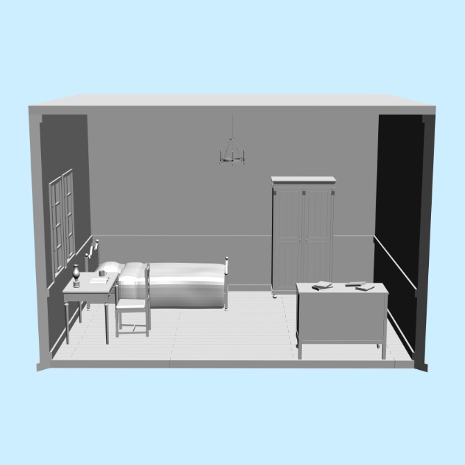 【3D素材】西洋の部屋3【cs3o】