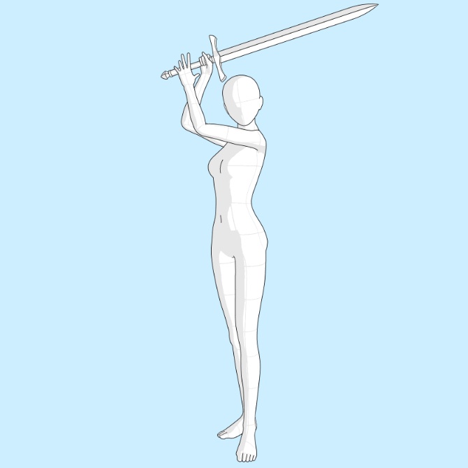 【3D素材】西洋の剣セット1【cs3o】