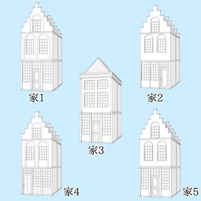 【20%OFF】【3D素材】西洋の街並み3点セット【cs3o】