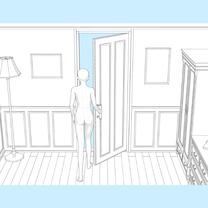 【3D素材】西洋の部屋7【cs3o】