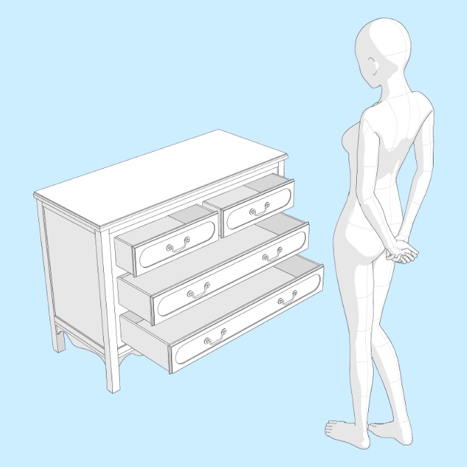 【3D素材】西洋の部屋7【cs3o】