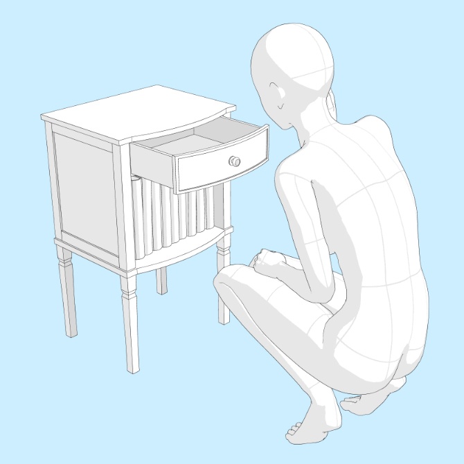 【3D素材】西洋の部屋7【cs3o】