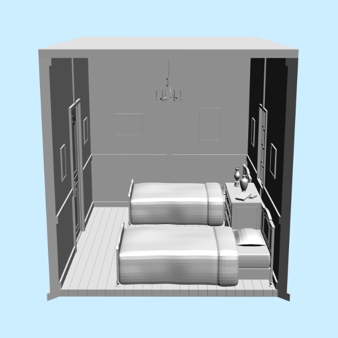 【3D素材】西洋の部屋5【cs3o】