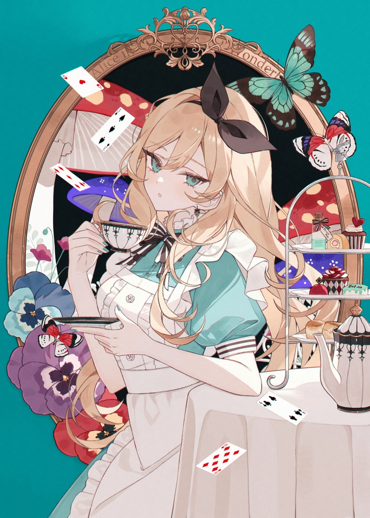 B2タペストリー(アリス)