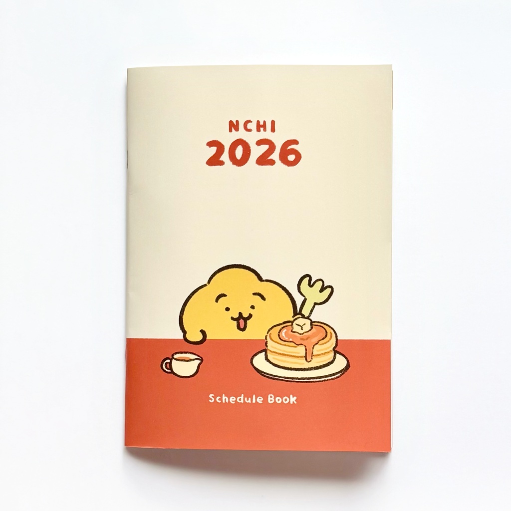 【通常版】【SALE 1100円→500円】ンチの手帳2026