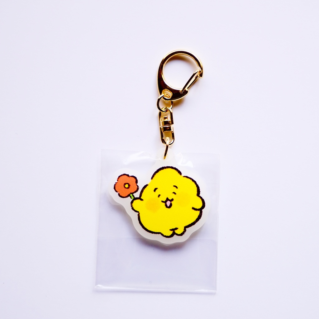 ホワイトアクリルキーホルダー(11種)