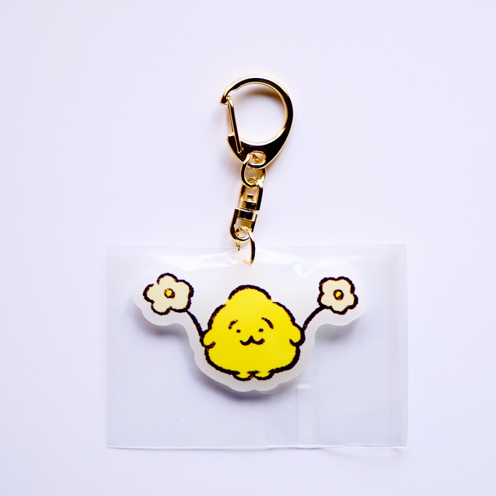 ホワイトアクリルキーホルダー(11種)