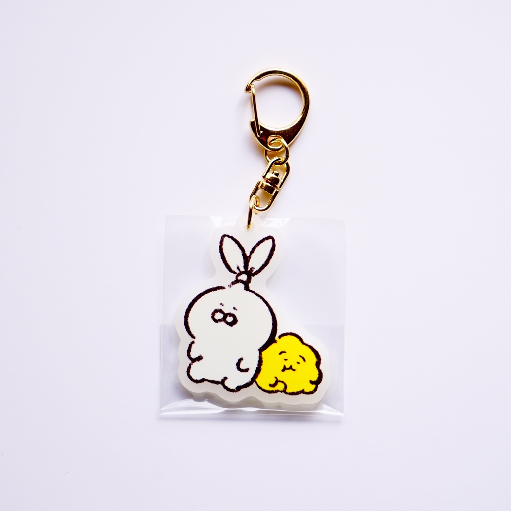 ホワイトアクリルキーホルダー(11種)