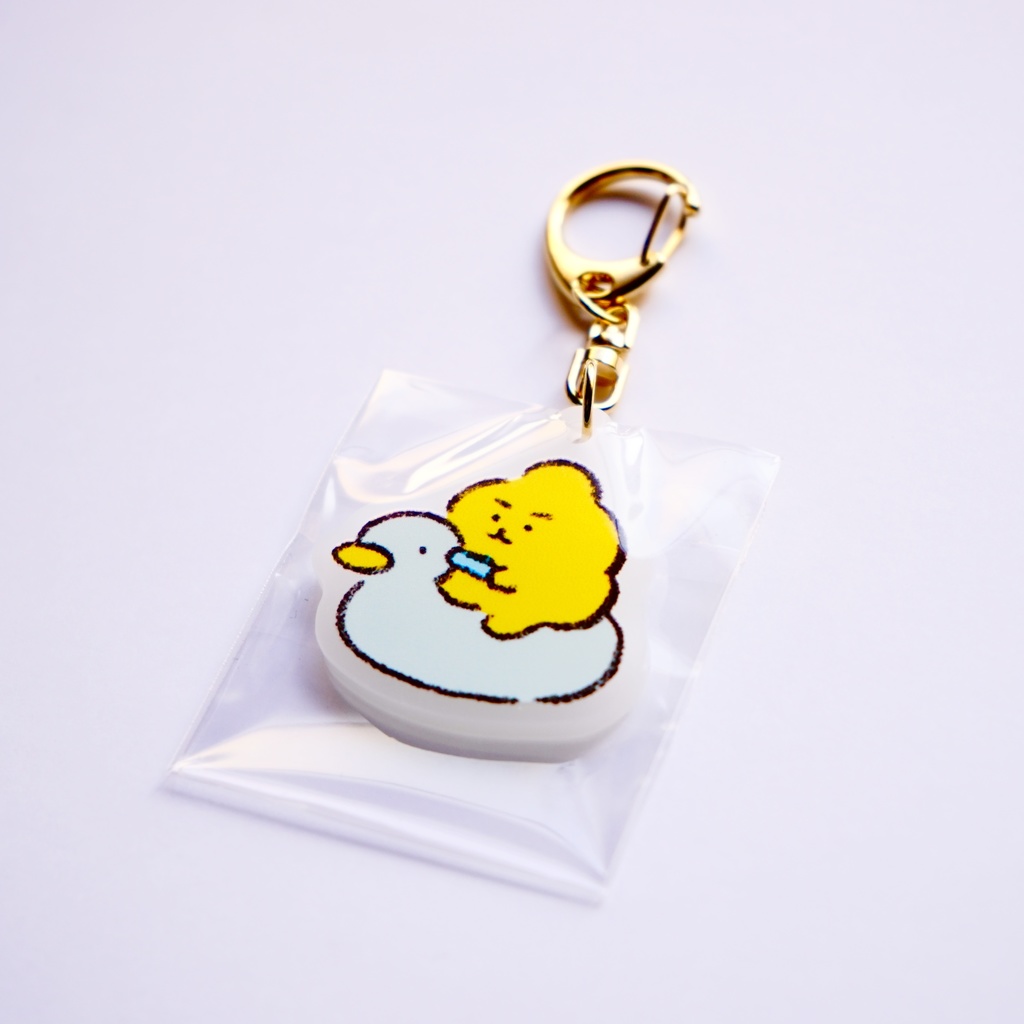 ホワイトアクリルキーホルダー(11種)