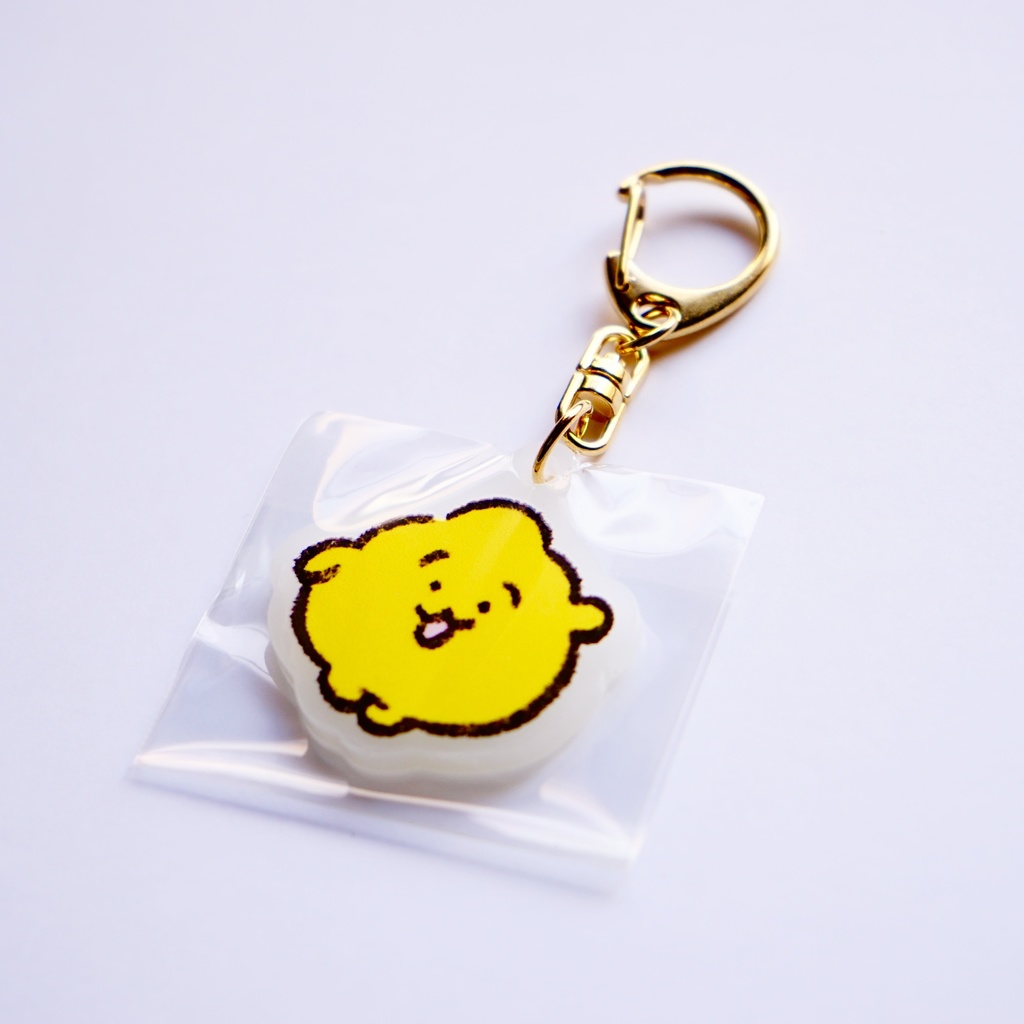 ホワイトアクリルキーホルダー(11種)