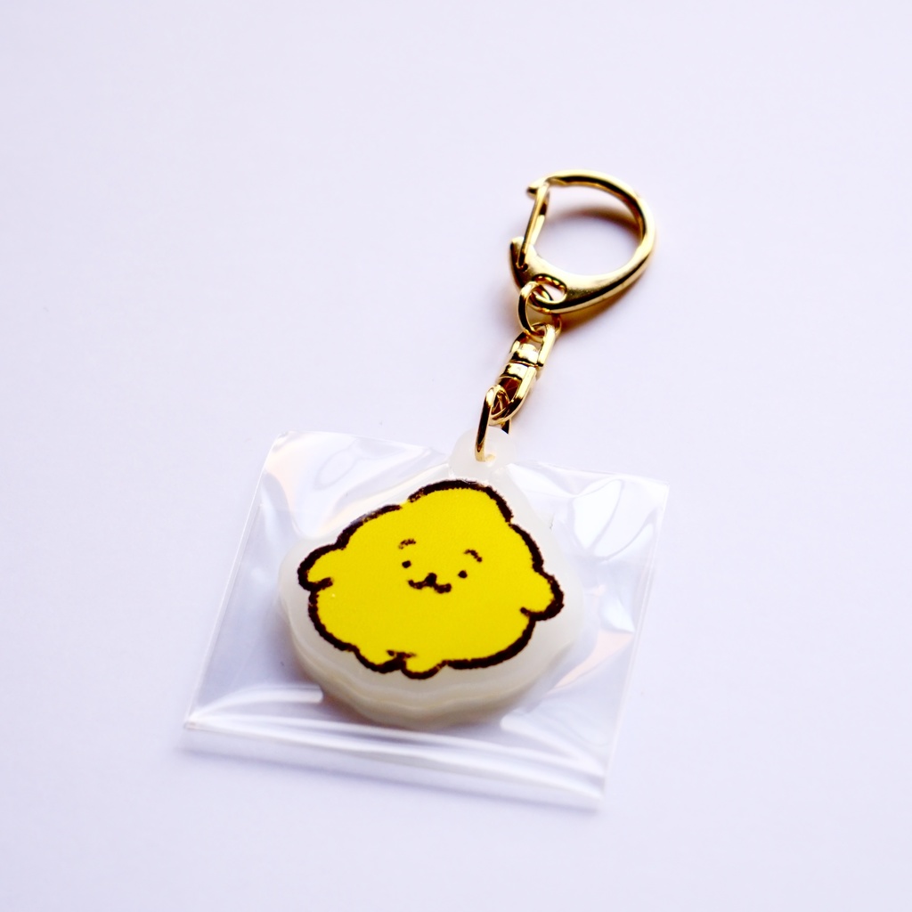 ホワイトアクリルキーホルダー(11種)