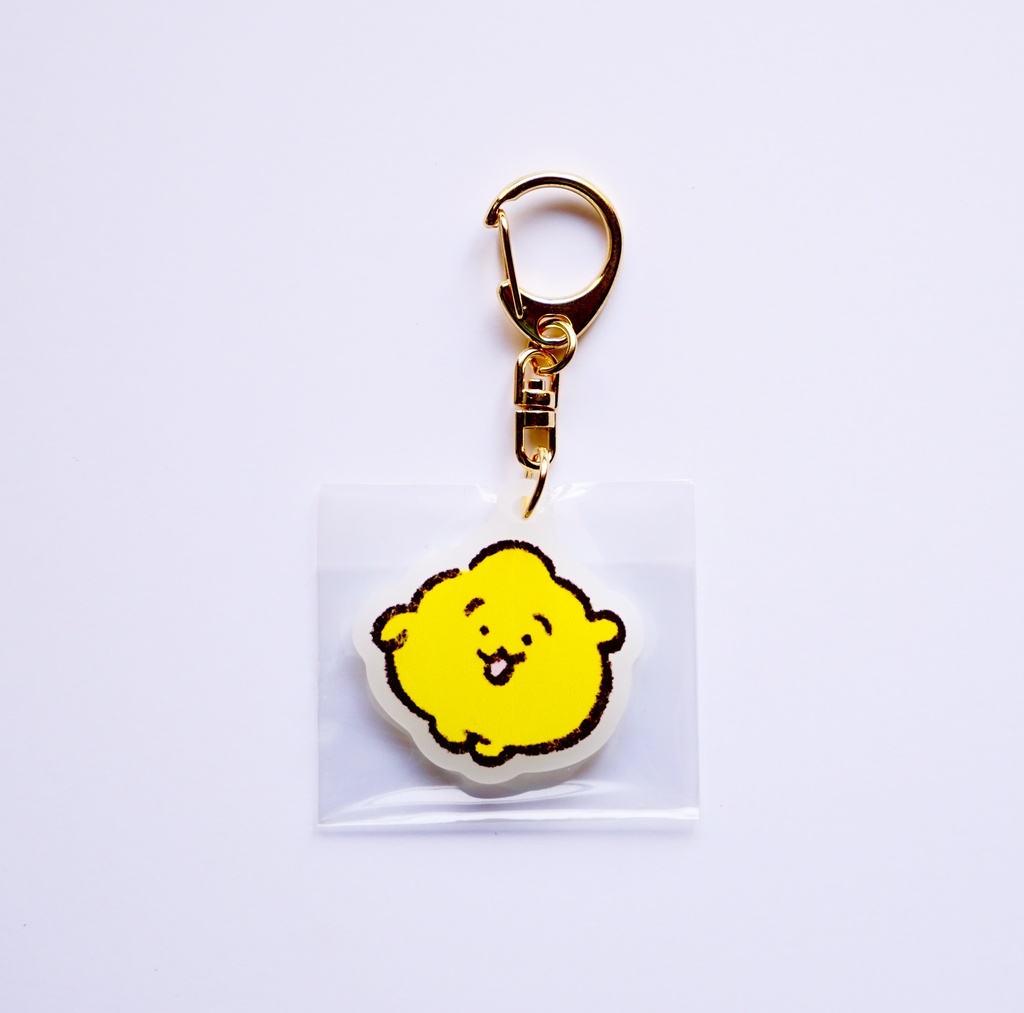 ホワイトアクリルキーホルダー(11種)