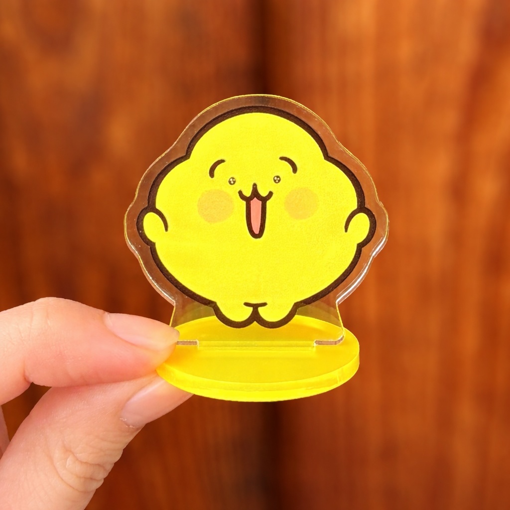 両面アクリルスタンド 「わーい」