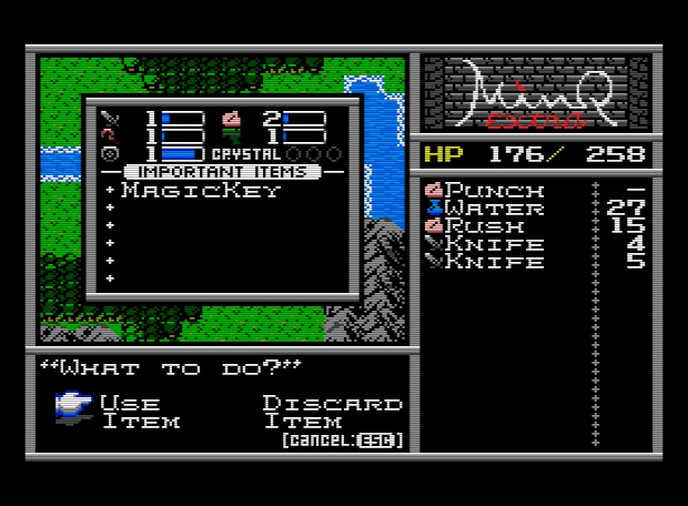 MSX2用ゲームソフト『MinQ:ExtrA』体験版