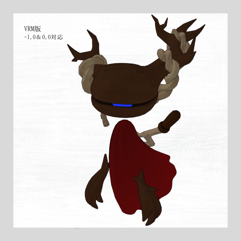 【オリジナル3Dモデル】老樹の木魚<Rouju no Mokugyo>